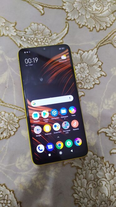poco m3 чехол: Poco M3, Колдонулган, 64 ГБ, түсү - Сары, 2 SIM