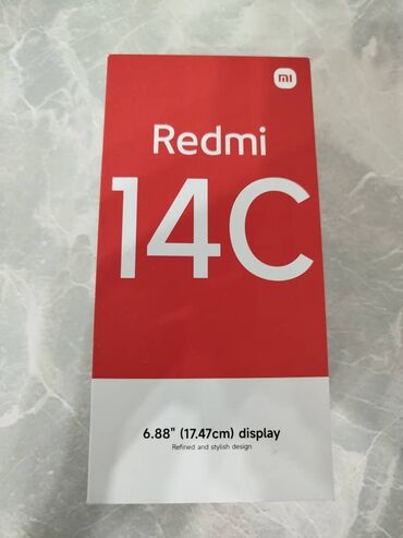 ред мейджик: Redmi, Redmi 14C, New, 256 GB, цвет - black, 2 SIM