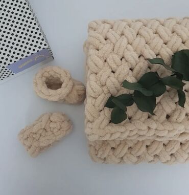 Uşaqlar üçün digər geyimlər: Uwaqlarin ustune ortmeye yumuwaq ve isti saxlayan yorqan✨el iwidir — 8