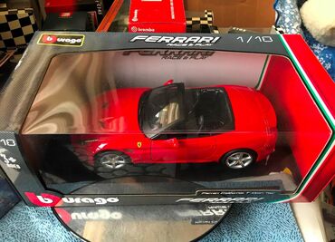 Avtomobil modelləri: Коллекционная модель Ferrari California T Open Red 2014 BBurago Scale — 3