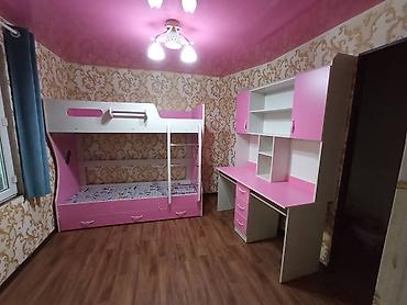 парту: Парта, Новый, С полками, Для девочки, Для мальчика, Взрослая, ДСП, В рассрочку, Бесплатная доставка, цвет - Белый — 4
