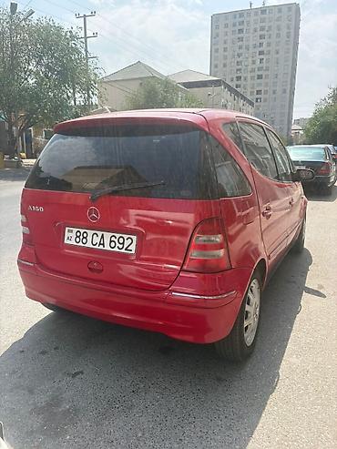 mersedes a klas: Mercedes-Benz A 160: 1.6 l | 2002 il Hetçbek — 1