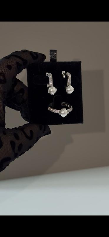 Серебряные наборы украшений: Набор украшений, Проба 925, Женские, Новый — 2