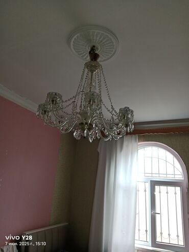 Çilçıraqlar: Çılçıraq, 5 lampa, Xrustal