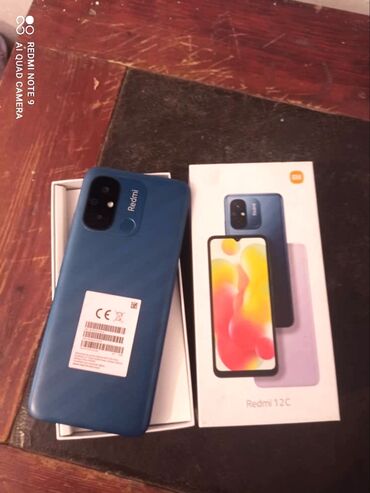 телефон редми 8 нот про: Redmi, Redmi 12C, Колдонулган, 128 ГБ, түсү - Көк, 2 SIM