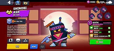 oyun hesap satış: Brawl stars Hesab 2020-nin hesabidir kupası isə 56K+ Ama kupası az — 4