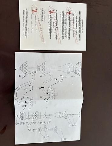 bra isiqlar: Çılçıraq, 10 və daha çox lampa, Xrustal — 2