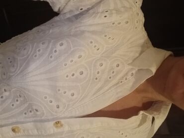 muška odeća: Zara S (EU 36), bоја - Bela, Kratkih rukava