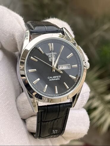 часы panerai: Ручные часы. Калибр 5. Каррера. Кожаный ремешок. Carrera Calibre 5