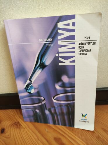 kimya müəllimi vakansiya in Azərbaycan | KITABLAR, JURNALLAR, CD, DVD: Az işlədilmiş kimya güvən test kitabı 2021 ci il (ÇATDİRİLMA YOXDUR)