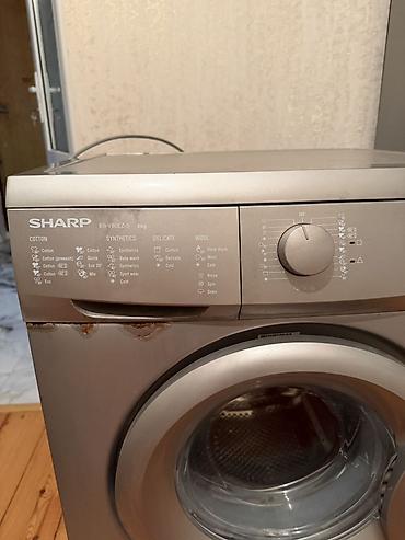 поясная машина бу: Sharp ES-V60EZ-S önyükləməli paltaryuyan maşın - Yük tutumu: 6 kq — 2