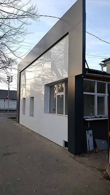 Алюминиевые композитные панели (Алюкобонд): Синий, Дерево, Новый, Установка, Гарантия, Бесплатный выезд — 18