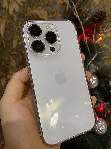 IPhone 14 Pro, 128 GB, Ağ, Zəmanət, Face ID