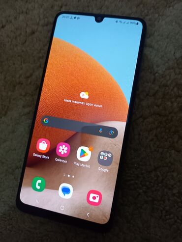 автомагнитола с экраном: Samsung Galaxy A32, 64 GB, rəng - Boz