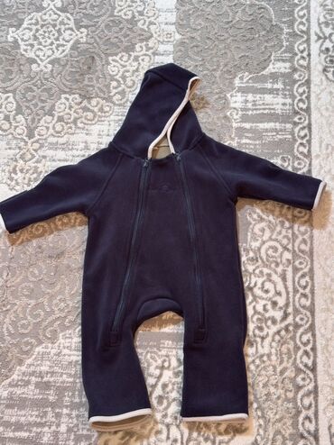 комбинезон для новорожденных зимний: Комплект, цвет - Синий