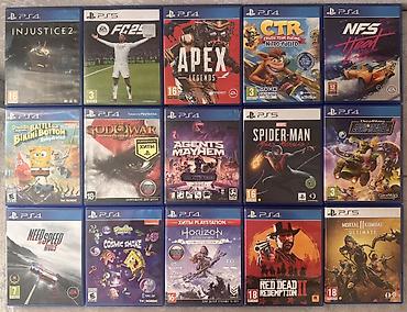 Продам коллекцию лицензионных игр для PS4 и PS5 (в коробках с