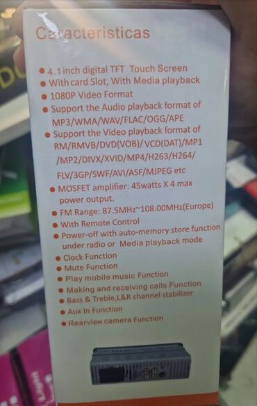 Audio oprema za auto: Auto radio MP5 1DIN multimedia 4,1 inc 2x USB Mirror LInk PERVOI — 9