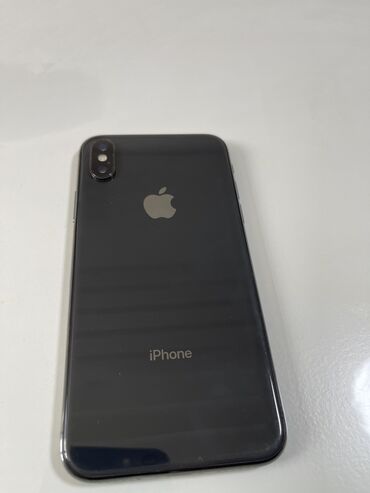 телефон айфон 14: IPhone X, Б/у, 64 ГБ, Черный, Защитное стекло, Чехол, 78 %