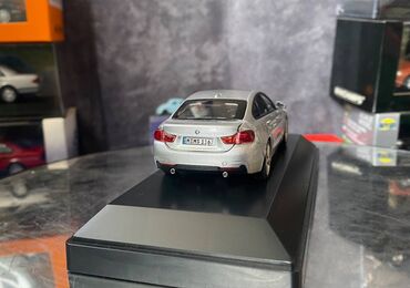 Avtomobil modelləri: Коллекционная модель BMW 4 series F36 Gran Coupe silver 2014 Dealer — 18