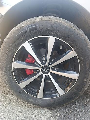 Hyundai orijinal yüngül lehimli disk və təkər komplekti - Disk
