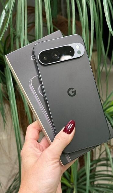 портативная приставка x7: Google Pixel 9 Pro XL, Жаңы, 256 ГБ, түсү - Кара, 1 SIM, eSIM