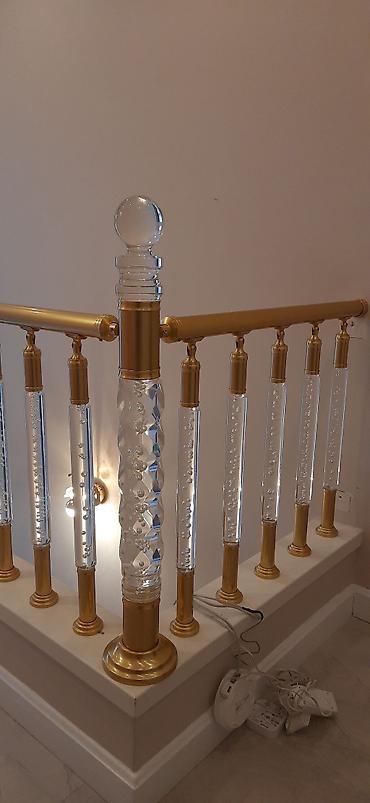 Pilləkən məhəccərləri: Şüşə məhəccər sifarişi.Şüşə perila. Aluminium perila.Məhəccər — 24