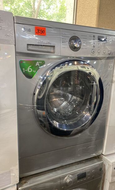 Paltaryuyan maşınlar: Paltaryuyan maşın LG, 6 kq, İşlənmiş, Avtomat, Qurutma var, Kredit yoxdur, Ödənişli çatdırılma