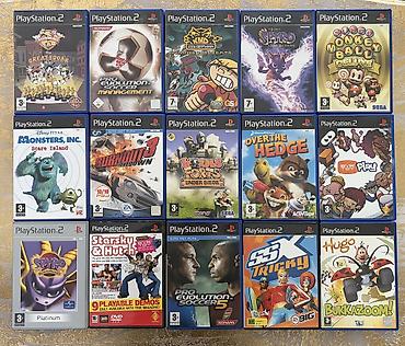 Oyun diskləri: PlayStation oyun diskləri – PS2, PS3, PS4 üçün — 4