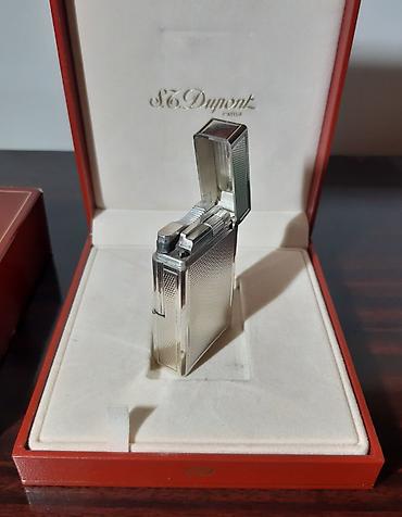 Upaljači i prateća oprema: S. T. Dupont Briquet Ligne 1  GM GRAIN D'ORGE Original Made in Paris — 3