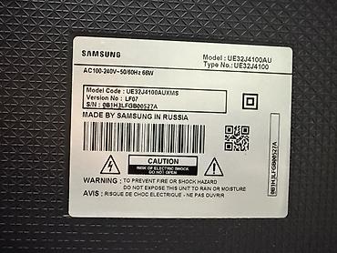 17 pro 2 ci el: Samsung LED TV – UE32J4100AU (UE32J4100) heçbir problemi yoxdur - — 3
