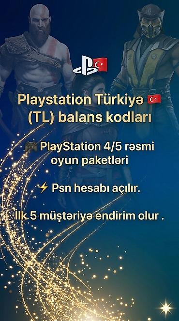 ps hesabı: Salam. 🎮PlayStation platformasında oyun və balans ehtiyaclarınız üçün — 1
