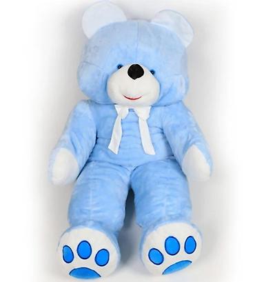 minnie: Plišana igračka – veliki meda, svetloplave boje, kao nov, 170 cm — 1