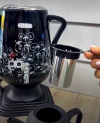 Samovarlar: Yeni Elektrik Samovar, 4 l, Ödənişli çatdırılma, Ünvandan götürmə, Rayonlara çatdırılma — 5