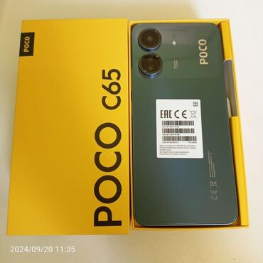 poco x5 цена: Poco C65, Жаңы, 256 ГБ, түсү - Кара, 2 SIM