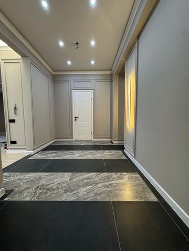 токмок квартира микрорайон: 2 комнаты, 80 м², Элитка, 3 этаж, Дизайнерский ремонт