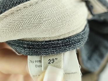 pullandbear pl: Męskie spodnie materiałowe w kolorze ciemnoszarym (melanż). - Krój — 4