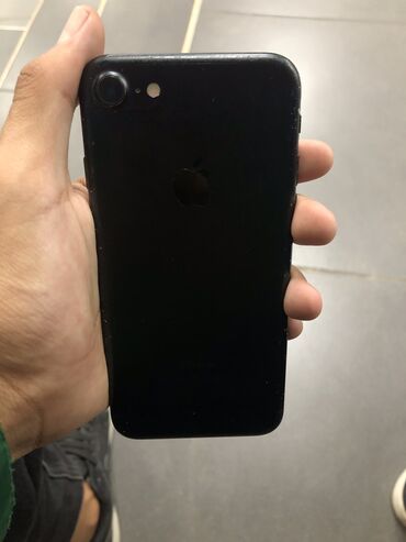 t 4: IPhone 7, Колдонулган, 32 ГБ, Кара, Каптама, 100 %