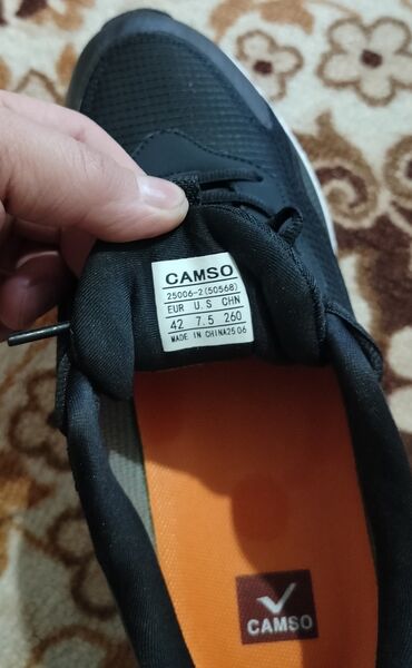 Кроссовки и спортивная обувь: Кроссовки CAMSO 25006-2 - Размер: 42 (EUR), US 7.5, CHN 260 - Цвет