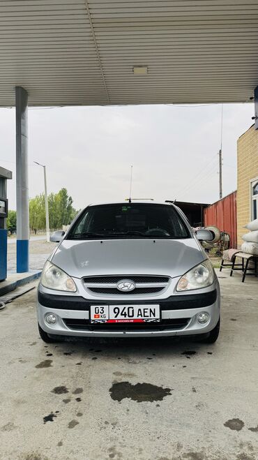 ауди машына: Hyundai Getz: 2007 г., 1.6 л, Механика, Бензин, Хетчбек