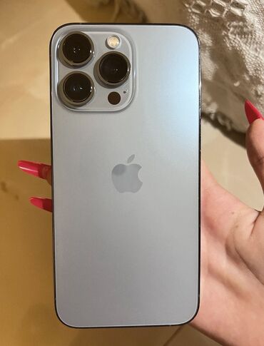 айфон 13 цена в бишкеке бу: IPhone 13 Pro, Новый, 128 ГБ, Голубой, Кабель, Коробка, 100 %