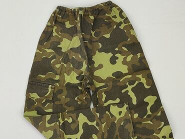 legginsy prążkowane khaki: Legginsy dziecięce, 2-3 lat, 98, stan - Bardzo dobry