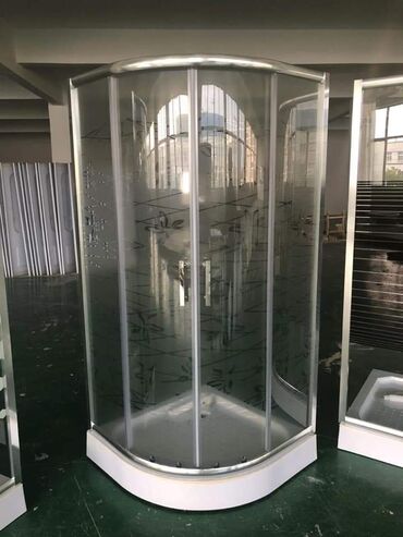 Duş kabinaları, arakəsmələr: Yeni Üstü açıq kabina, Düzbucaqlı, Ödənişli çatdırılma — 12
