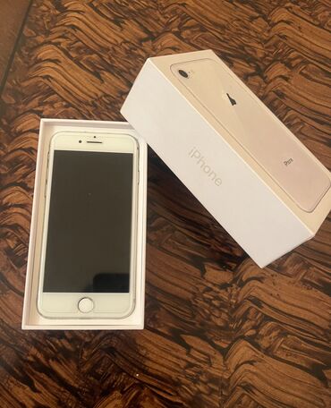 Apple iPhone: IPhone 8, 256 GB, White Titanium