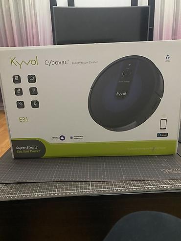 robot tossoran: Kyvol Cybovac E31 robot tozsoran Xüsusiyyətlər: - Güclü sorucu qüvvə — 2