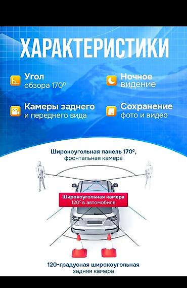 Видеонаблюдение: Видеокамера сатылат (ЖАҢЫ), баасы 2500 сом. Алдын, артын жана ичин — 6