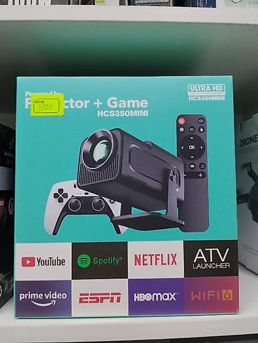 5000 сом кино: Проектор + Game HCS350MINI Компактный мультимедийный проектор с — 1