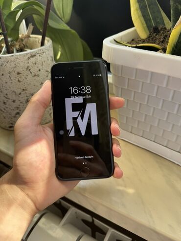 ayfon zəngi: IPhone 7, 256 GB, Qara, Barmaq izi