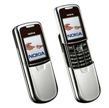танк 3 телефон цена: Nokia 8000 4G, Жаңы, 1 ТБ, түсү - Ак, 2 SIM