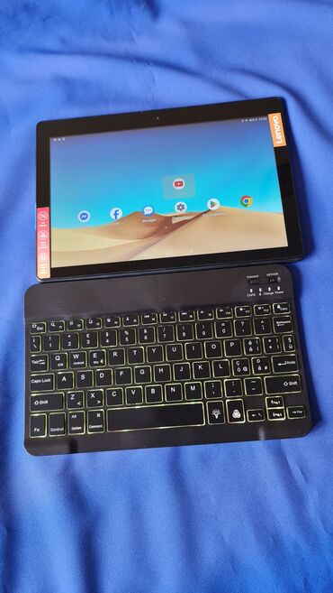 Tableti: Lenovo Tab E10 + bežična Bluetooth tastatura - Tablet: Lenovo Tab E10 — 13