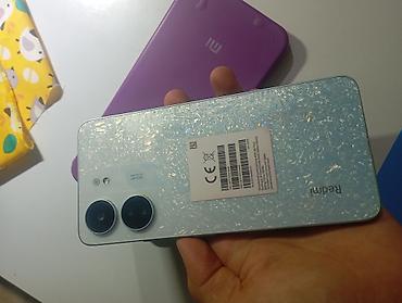 note 3: Смартфон Redmi (Xiaomi) в голубом перламутровом цвете с мерцающей — 1